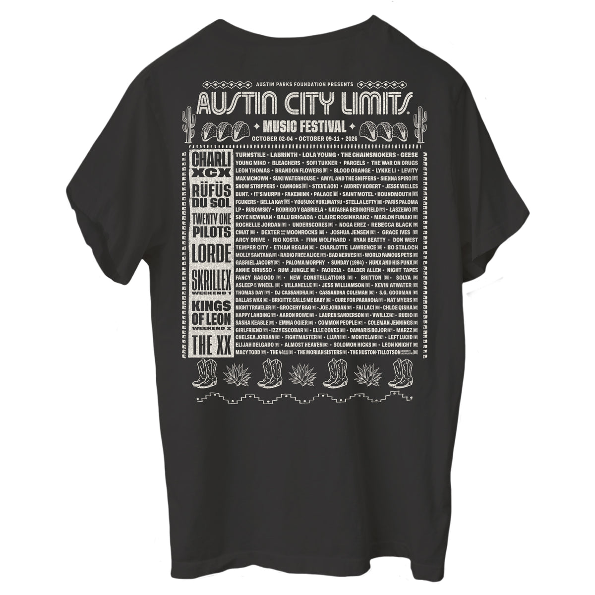Food Truck Lineup Tee
