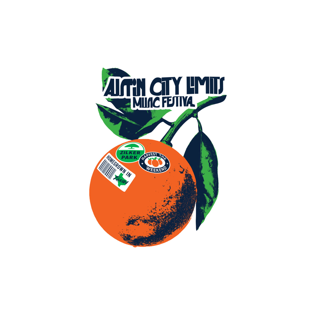 Orange Sticker