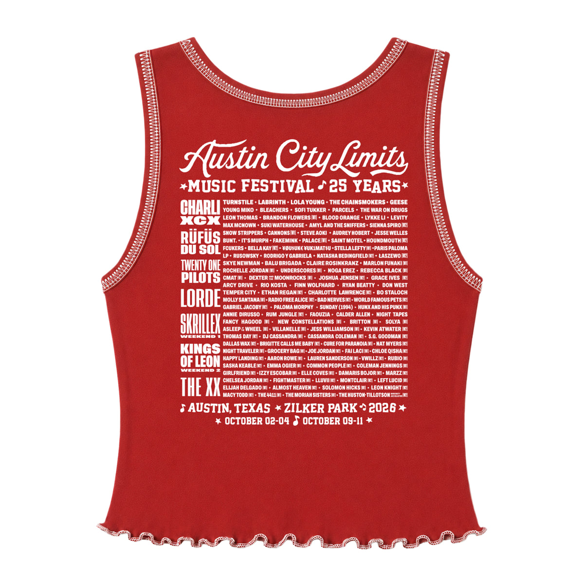 Women's Crop Lineup Tank