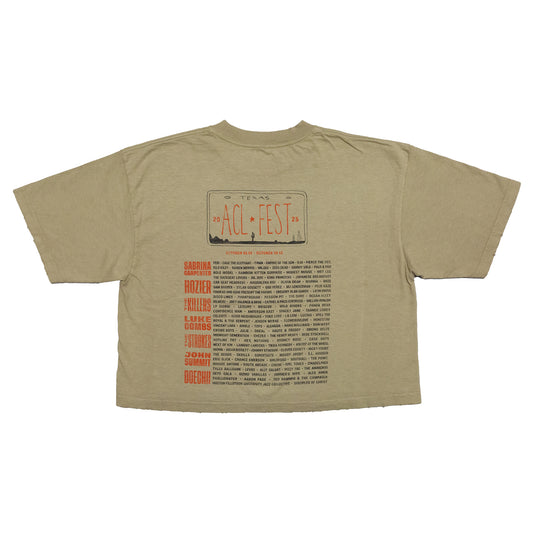 Brandon Maxwell x ACL Fest Lineup Crop Tee