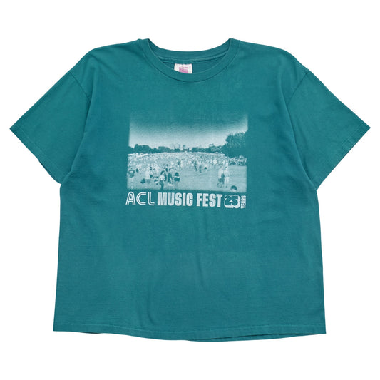Springy x ACL Fest Teal Skyline Tee - L