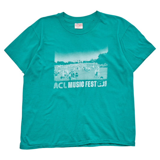 Springy x ACL Fest Teal Skyline Tee - M