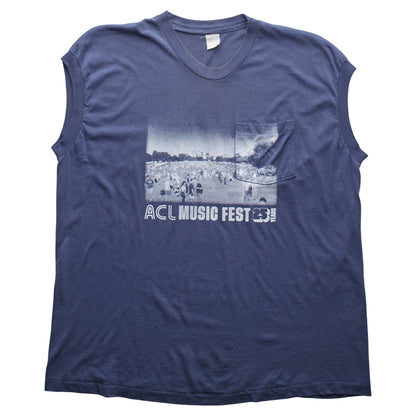 Springy x ACL Fest Navy Skyline Tee - 2XL