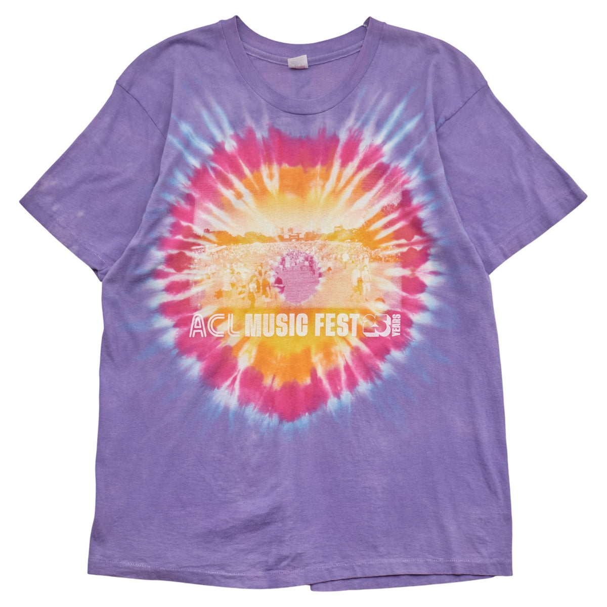 Springy x ACL Fest Purple Skyline Tee - M