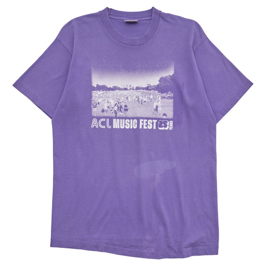 Springy x ACL Fest Purple Skyline Tee - L