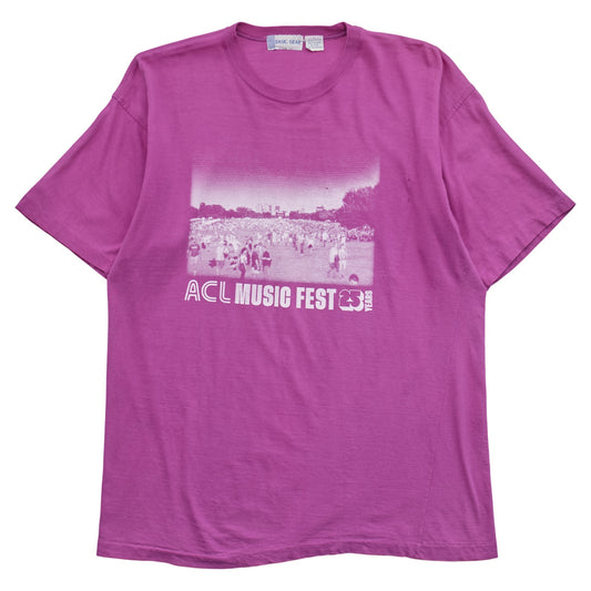 Springy x ACL Fest Purple Skyline Tee - L