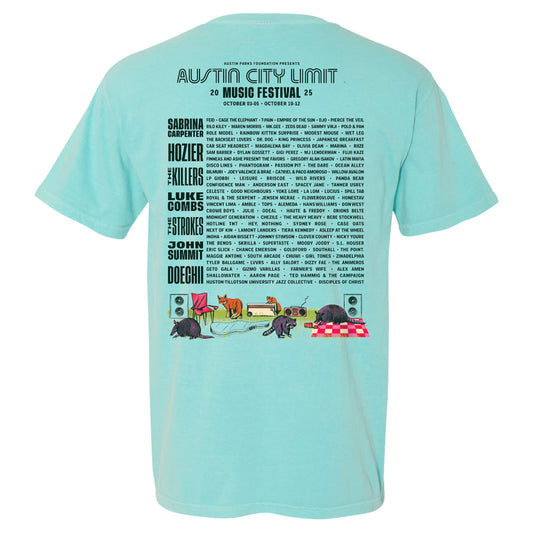 Critter Picnic Lineup Tee