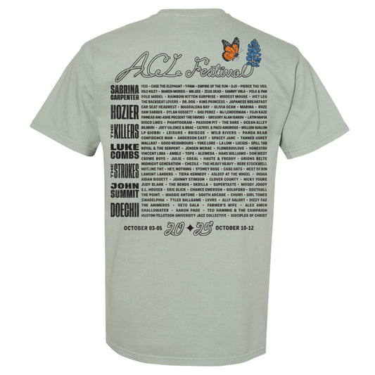 Bluebonnet Skull Lineup Tee