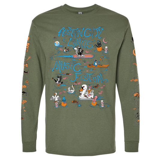 Poster Lineup Long Sleeve Tee