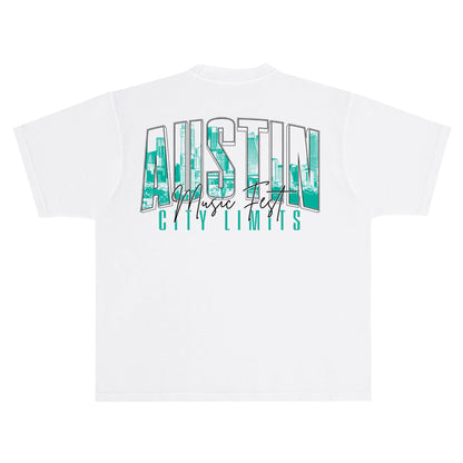Skyline Tee - White