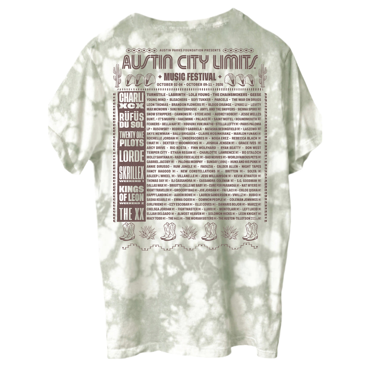 Poolside Lineup Tee