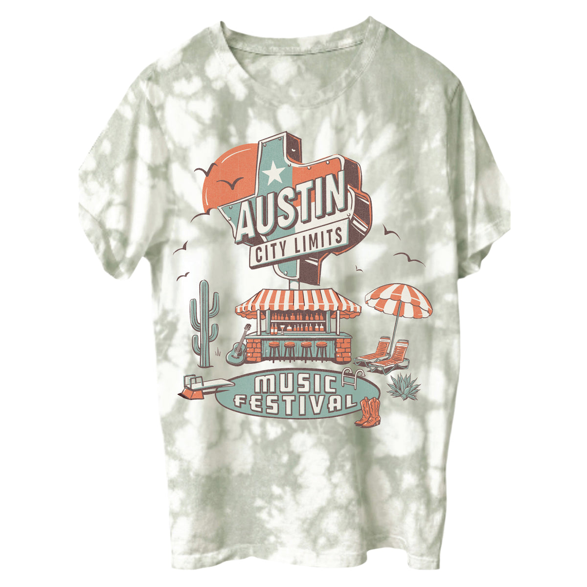 Poolside Lineup Tee