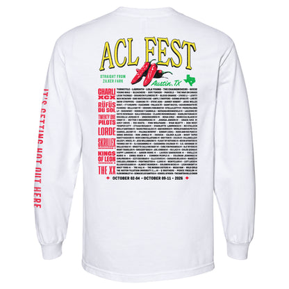 Pepper Longsleeve Lineup Tee
