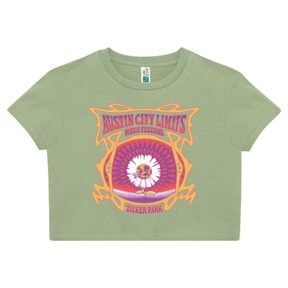 Daisy Lineup Crop Tee