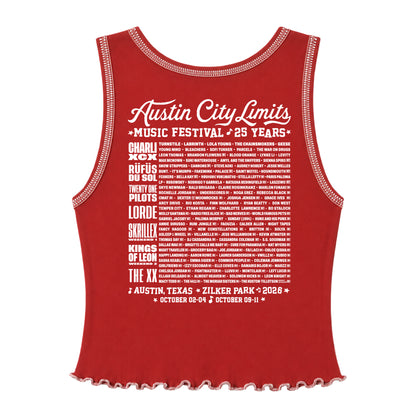 Women's Crop Lineup Tank