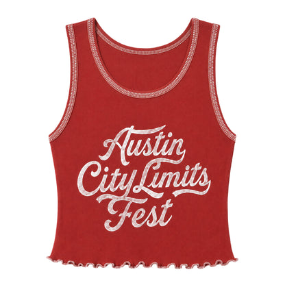 Women's Crop Lineup Tank