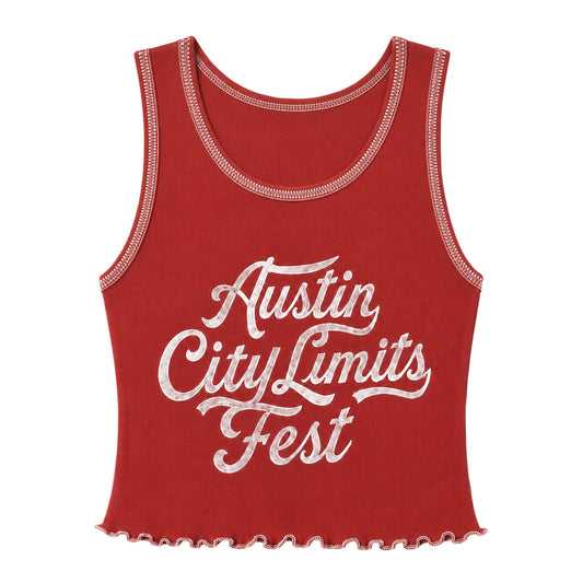 Women's Crop Lineup Tank