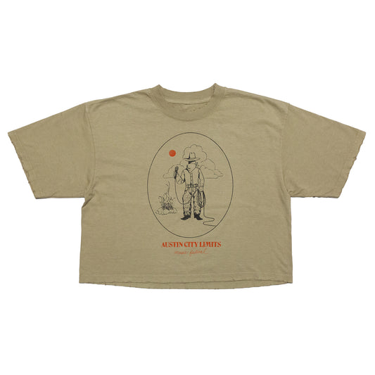 Brandon Maxwell x ACL Fest Lineup Crop Tee