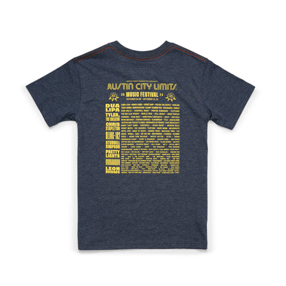 Youth Howler x ACL Fest Yellow Rose Lineup Tee
