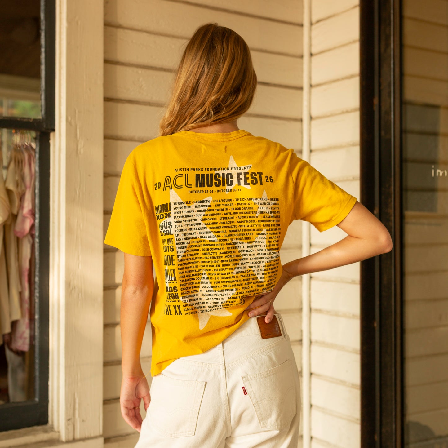 Imogene + Willie x ACL Lips Lineup Tee