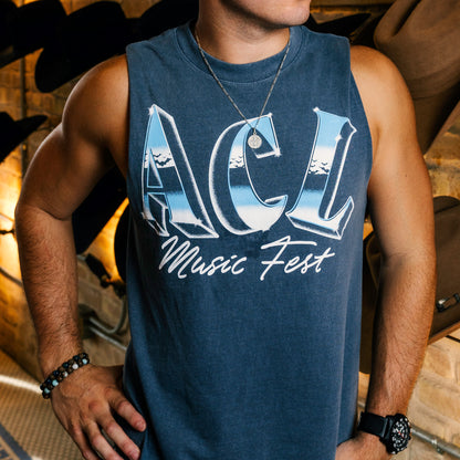 Gradient Muscle Tee