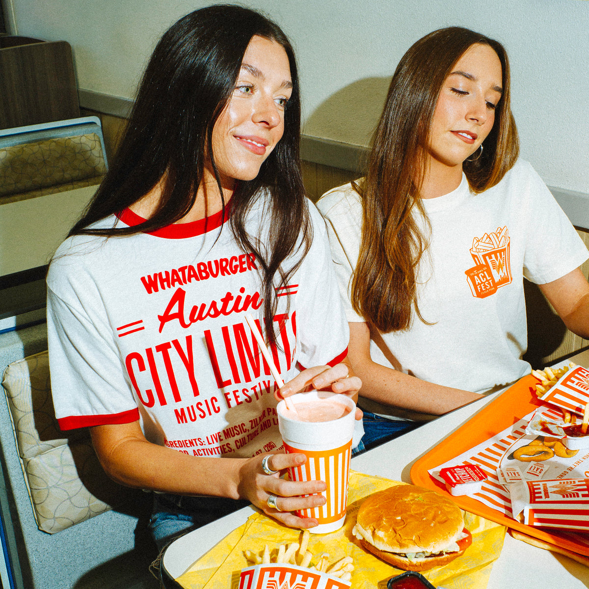 Whataburger x ACL Fest Ketchup Ringer Tee