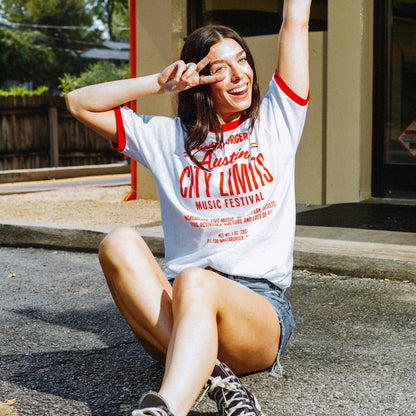 Whataburger x ACL Fest Ketchup Ringer Tee