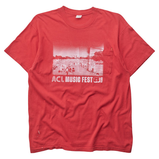 Springy x ACL Fest Red Skyline Tee - L