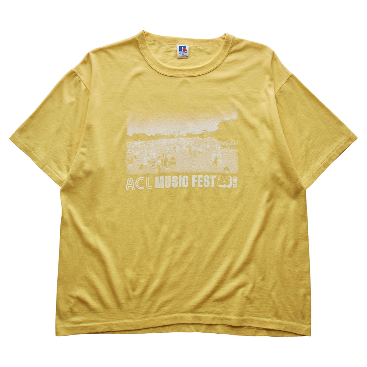 Springy x ACL Fest Yellow Skyline Tee - XL