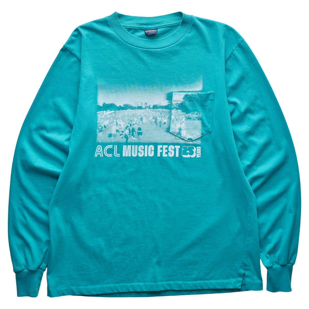 Springy x ACL Fest Teal Skyline Tee - L