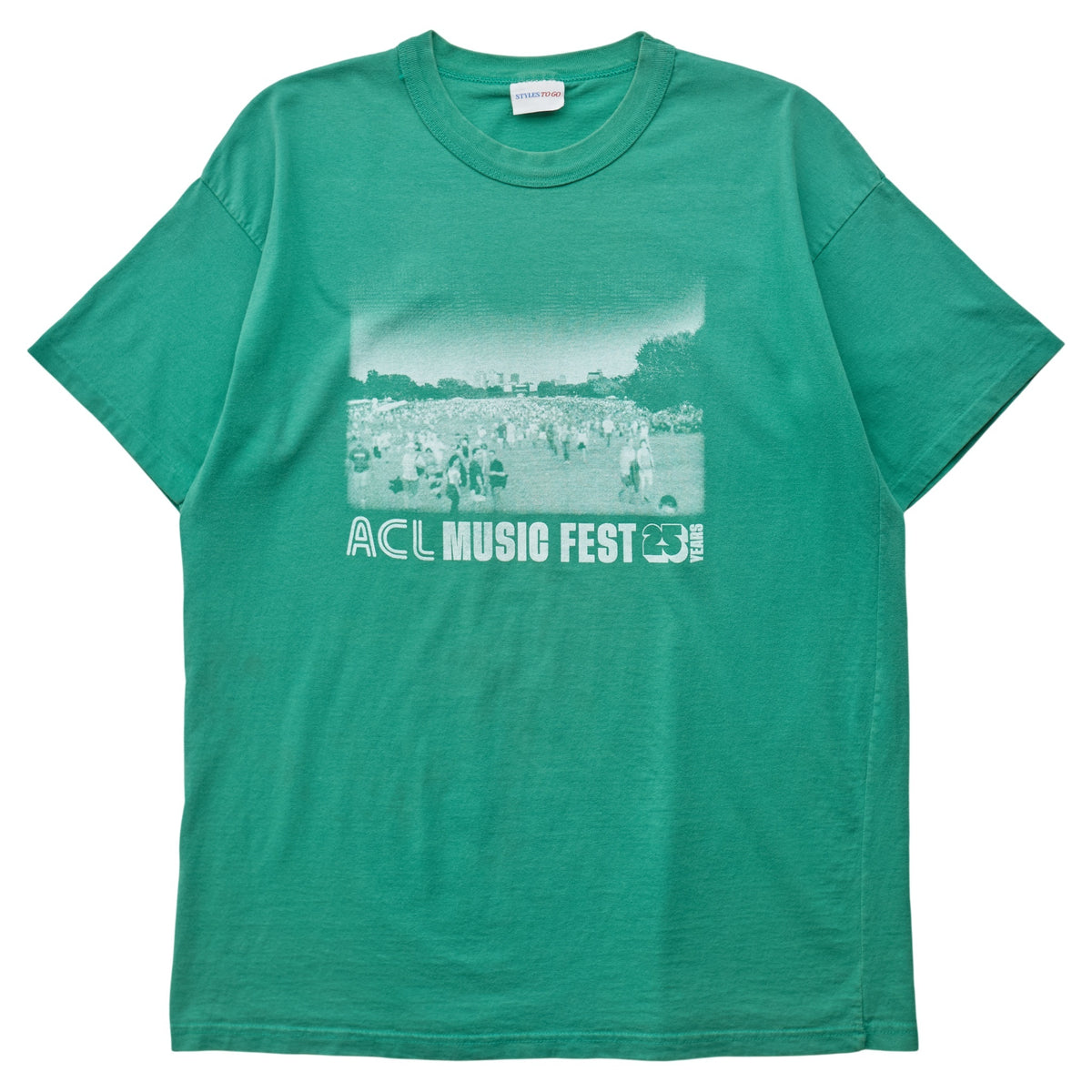 Springy x ACL Fest Green Skyline Tee - M
