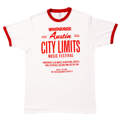 Whataburger x ACL Fest Ketchup Ringer Tee