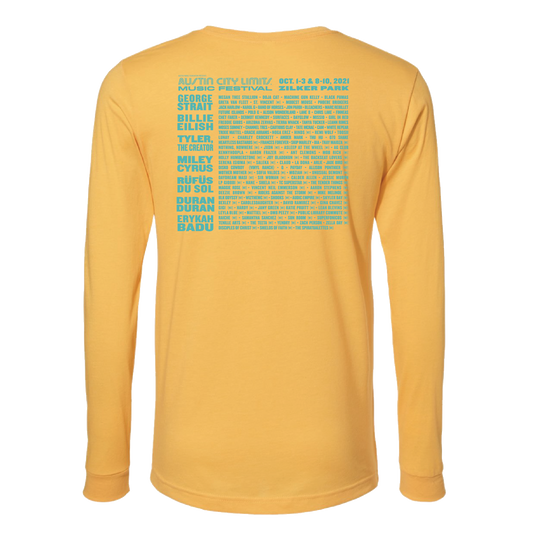 Trippy Sun Unisex Long Sleeve Lineup Tee