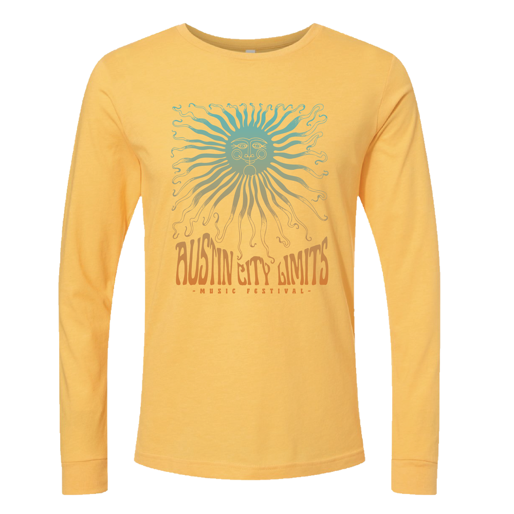 Trippy Sun Unisex Long Sleeve Lineup Tee